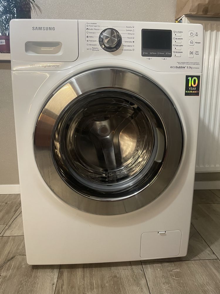 Pralka SAMSUNG WF1802XEC 8kg eco bubble slim