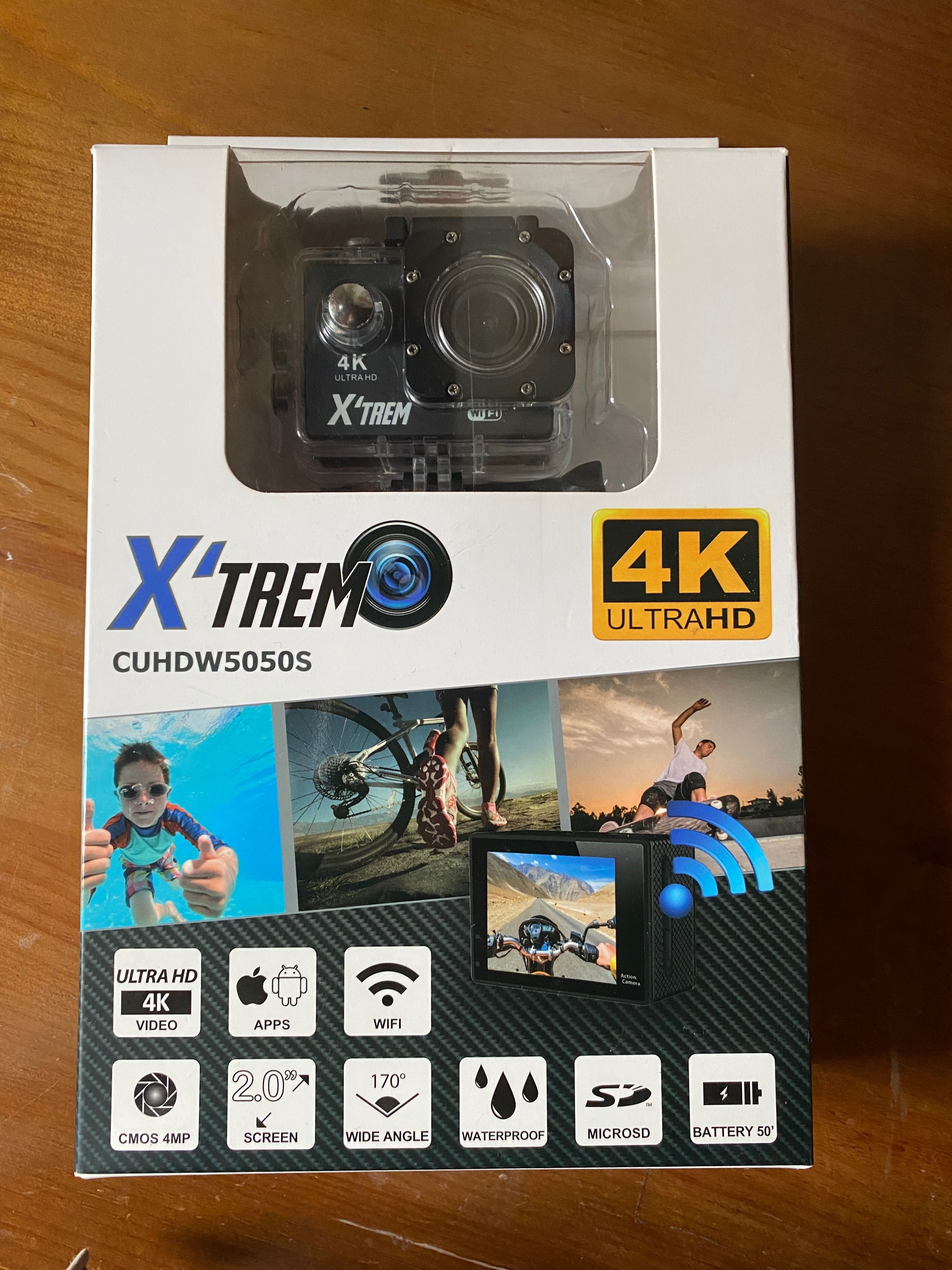 Câmera subaquática X TREM CUHDW5050S 4K ULTRA HD