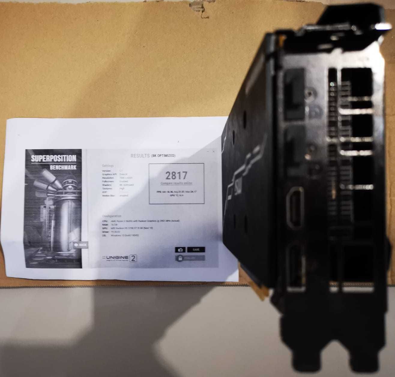 PROMOÇÃO - Radeon RX5700 Mech GP OC
