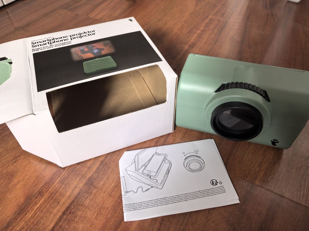 Smartphone-projektor