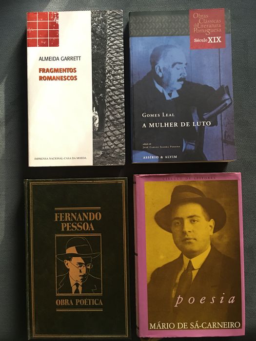 Garrett / Gomes Leal/ F. Pessoa/ Mário Sá-Carneiro