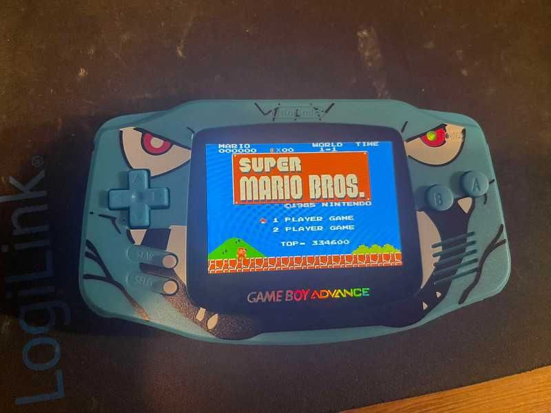 GameBoy Advance + oryginalne pudełko (IPS LCD)