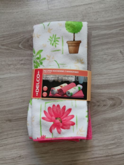 Ręczniki kuchenne z mikrofibry
