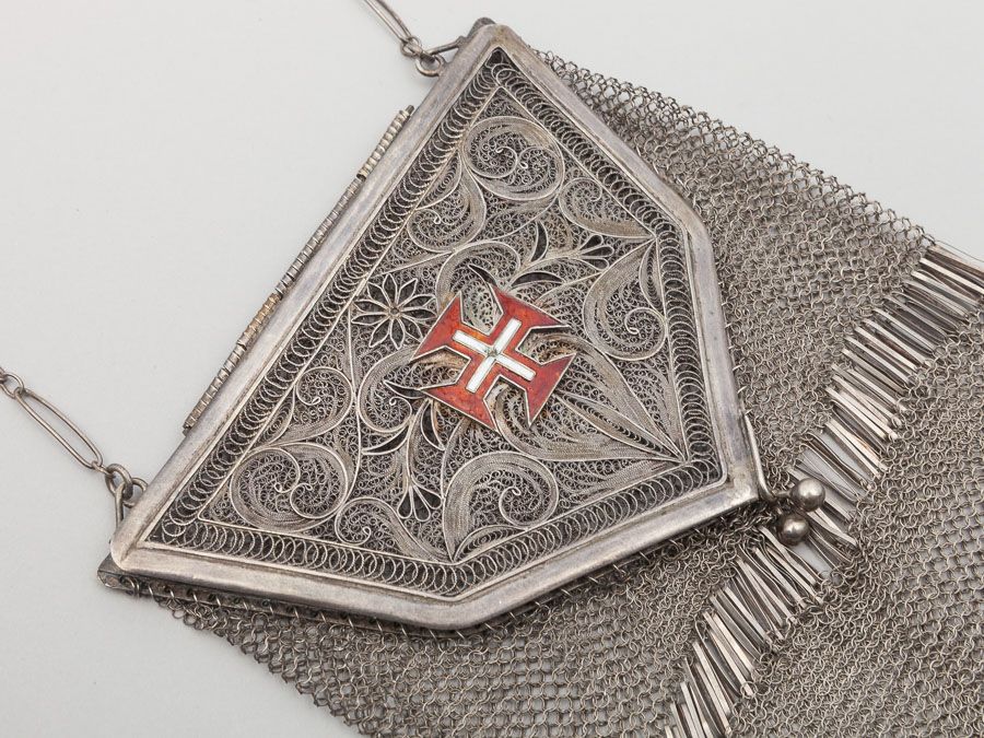 Bolsa de senhora em malha