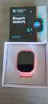 Smartwatch Locon różowy