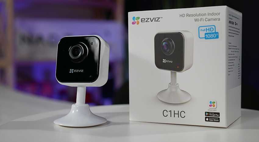 Домашня Wi-Fi відеокамера  відеоспостереження Ezviz CS-C1HC Hikvision