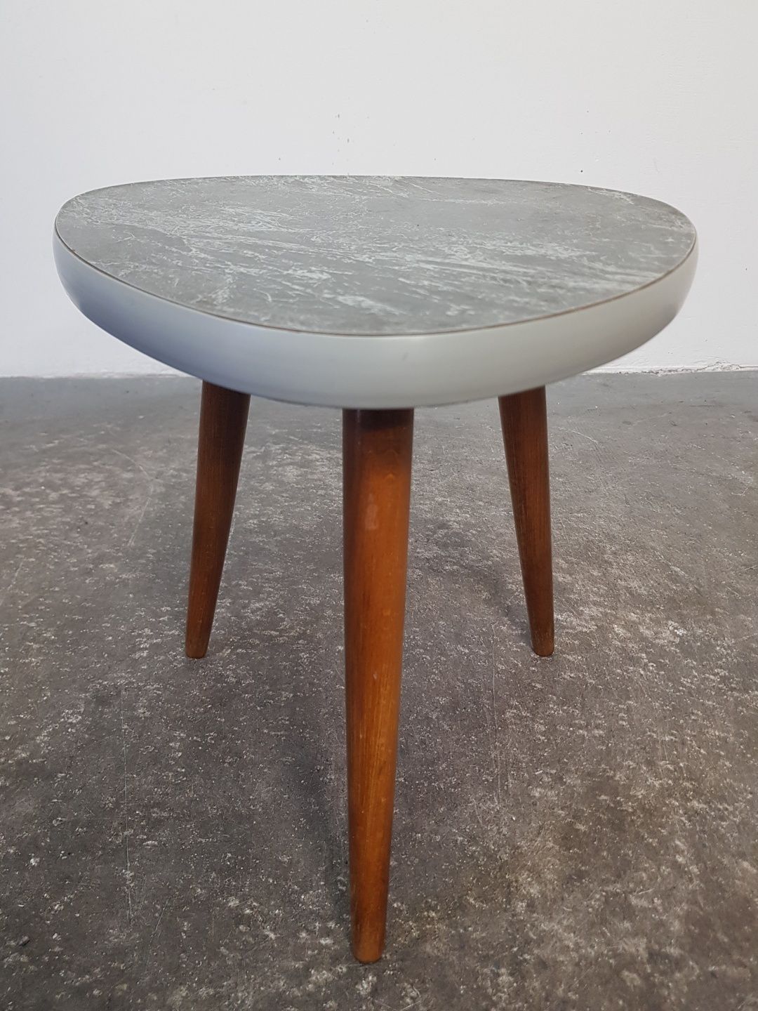 Kwietnik Patyczak Marmur Vintage Lata 60/70
