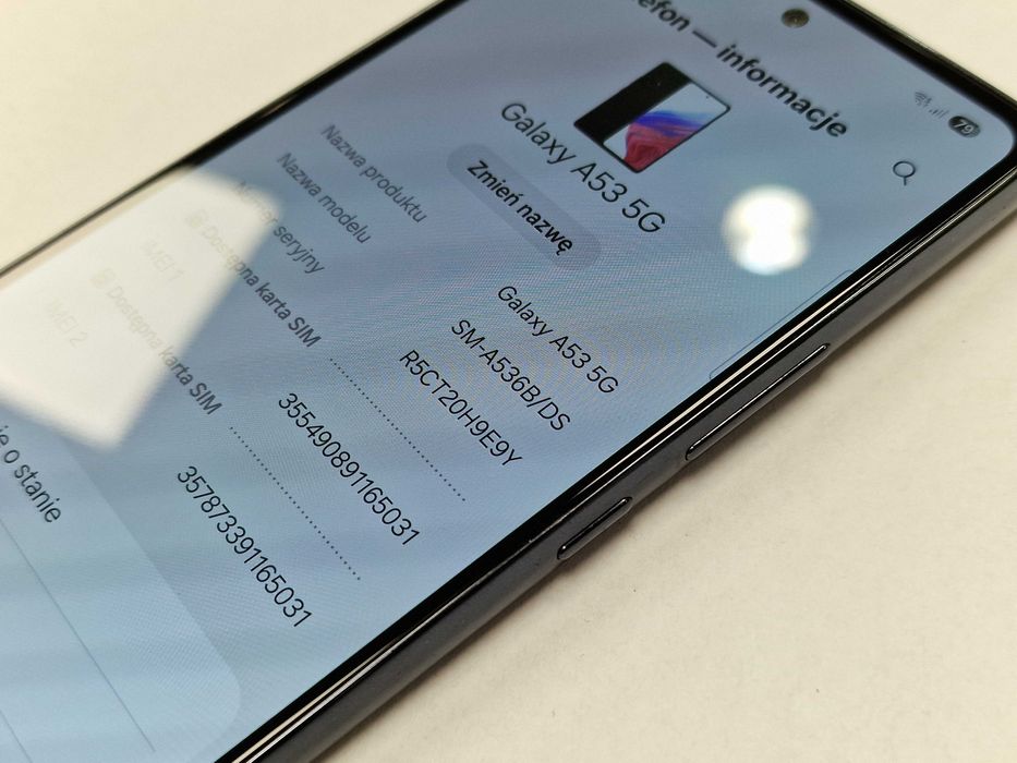 Samsung Galaxy A53 5G Dual SIM/ Awesome Black/ czytaj uważnie opis