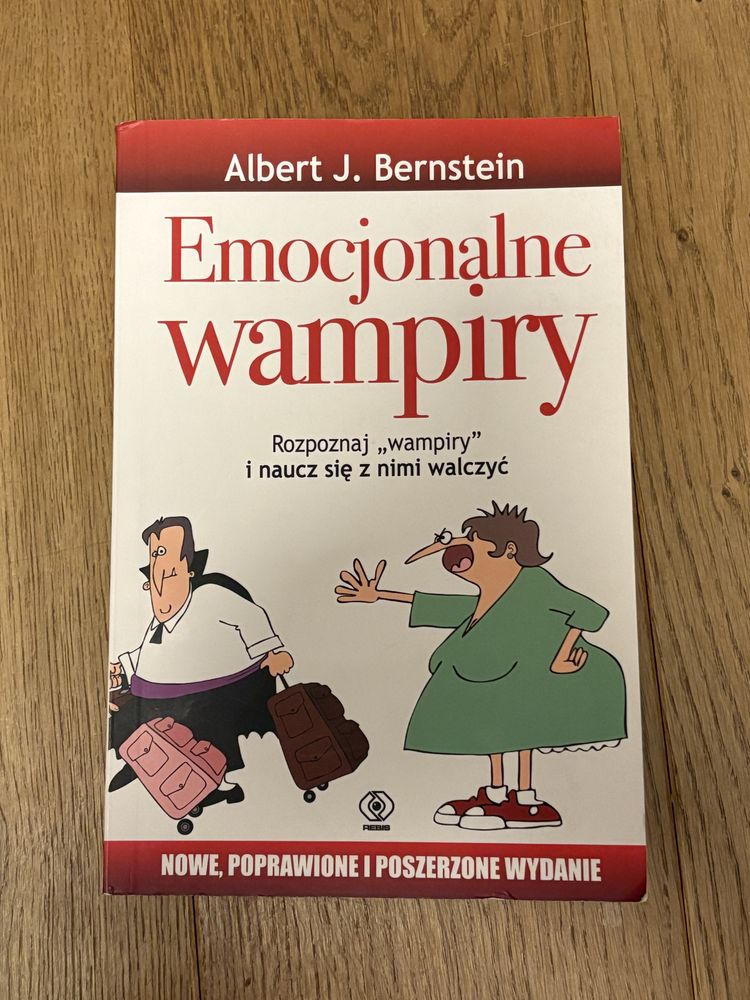 Książka ,,Emocjonalne wampiry”