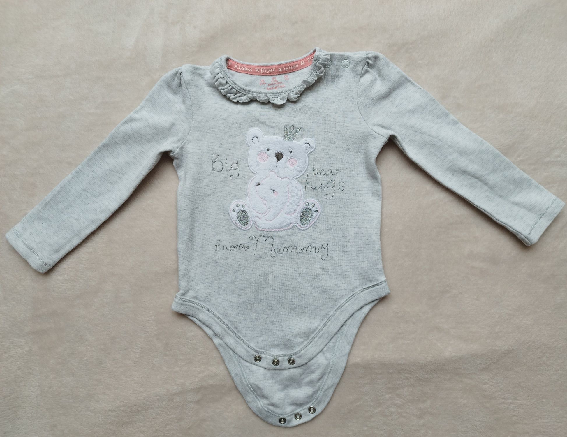 Body z długim rękawem F&F r. 80