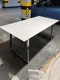 Stół biały lakierowany rozkładany 160/200 x 80 cm
