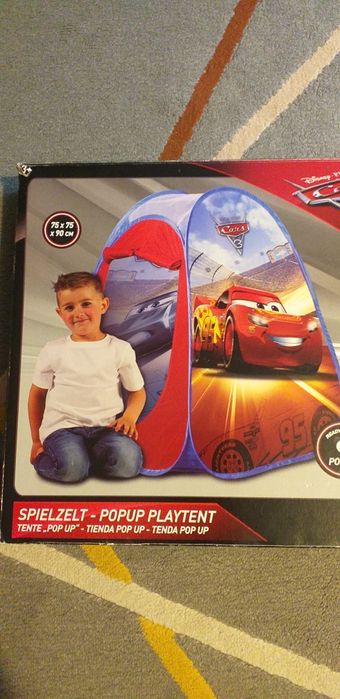Namiot dla chłopca  - Cars