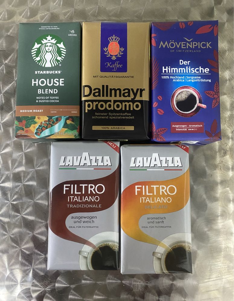 Кава Starbucks, Lavazza, Dalmaer, Movenpic Старбакс, Далмаєр, Лавацца