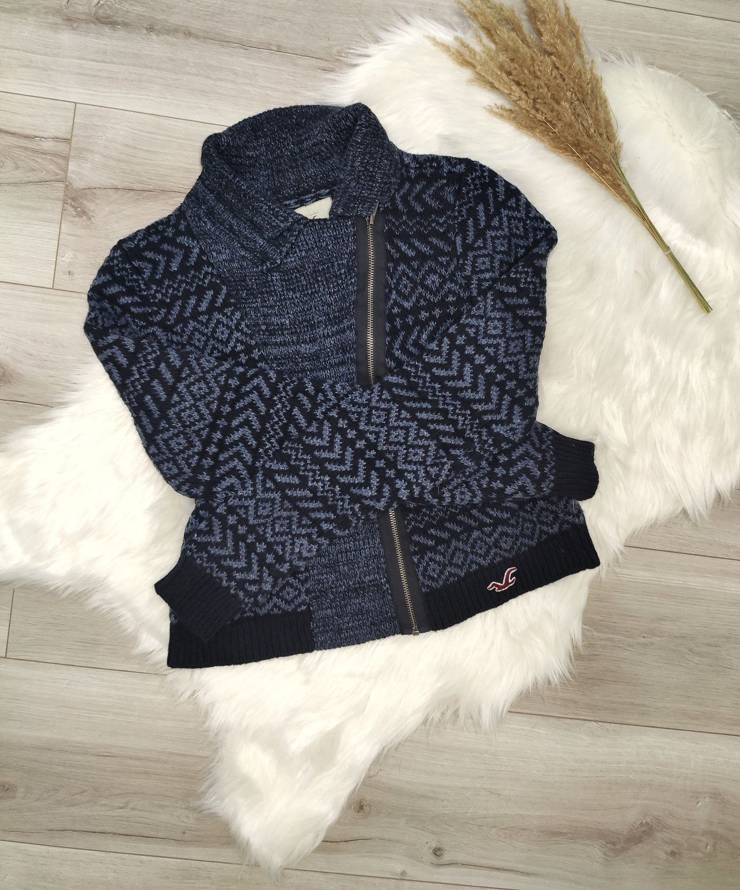 hollister rozmiar M 38 ciepła modna blogerska bluza sweter musthave