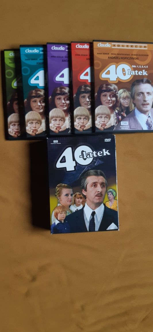DVD czterdziestolatek serial 5 płyt