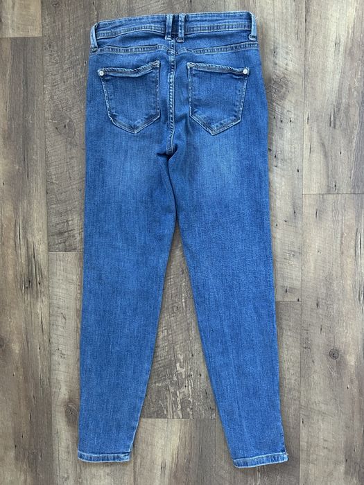 Jeansy skinny XS wąskie jeansy