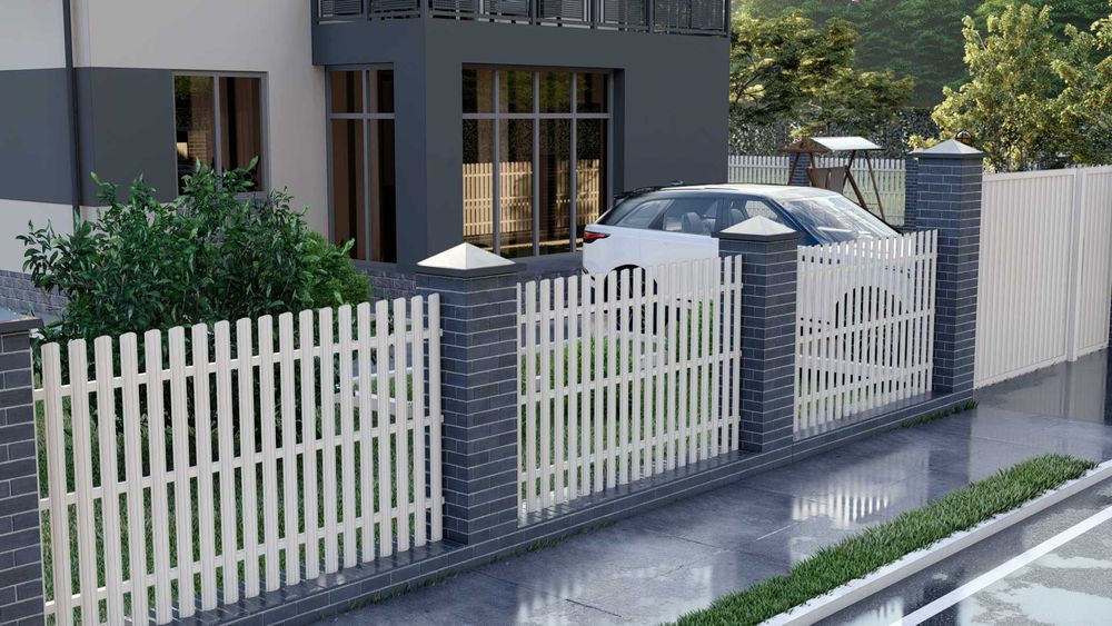 Металевий штахетник, євроштахетник від 28 грн/п.м, доставка по Україні