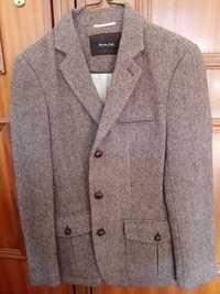 Blazer castanho Massimo Dutti, tamanho 38