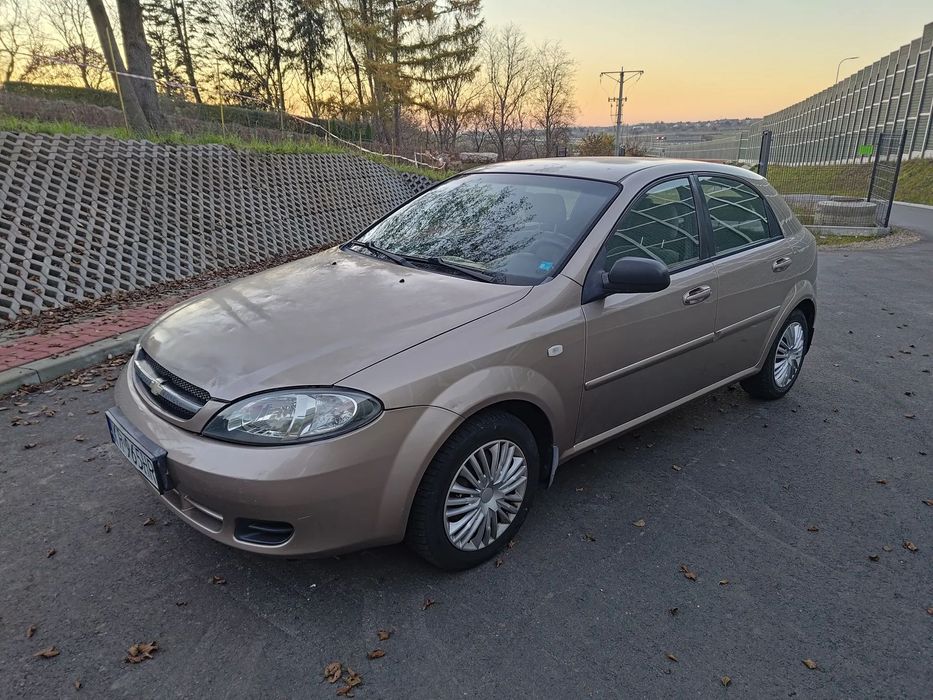 Chevrolet Lacetti Salon Polski, niski przebieg Gaz LPG Benzyna Klimatyzacja