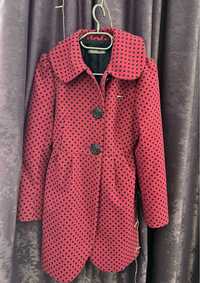 Рожеве пальто для дівчинки
