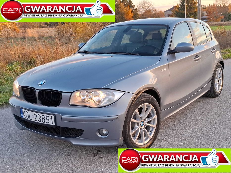 BMW Serii 1_1.6 Benzyna 115KM_Super Stan_ Stary Silnik_NOWY ROZRZĄD