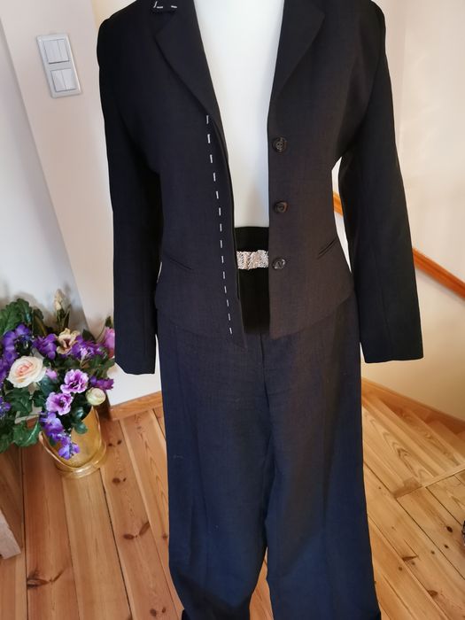 Garsonka czarna 3cz.