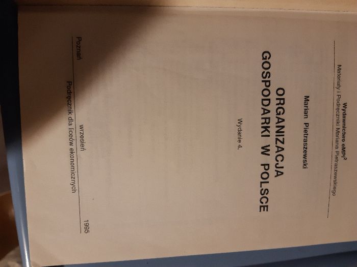 Organizacja gospodarki w Polsce