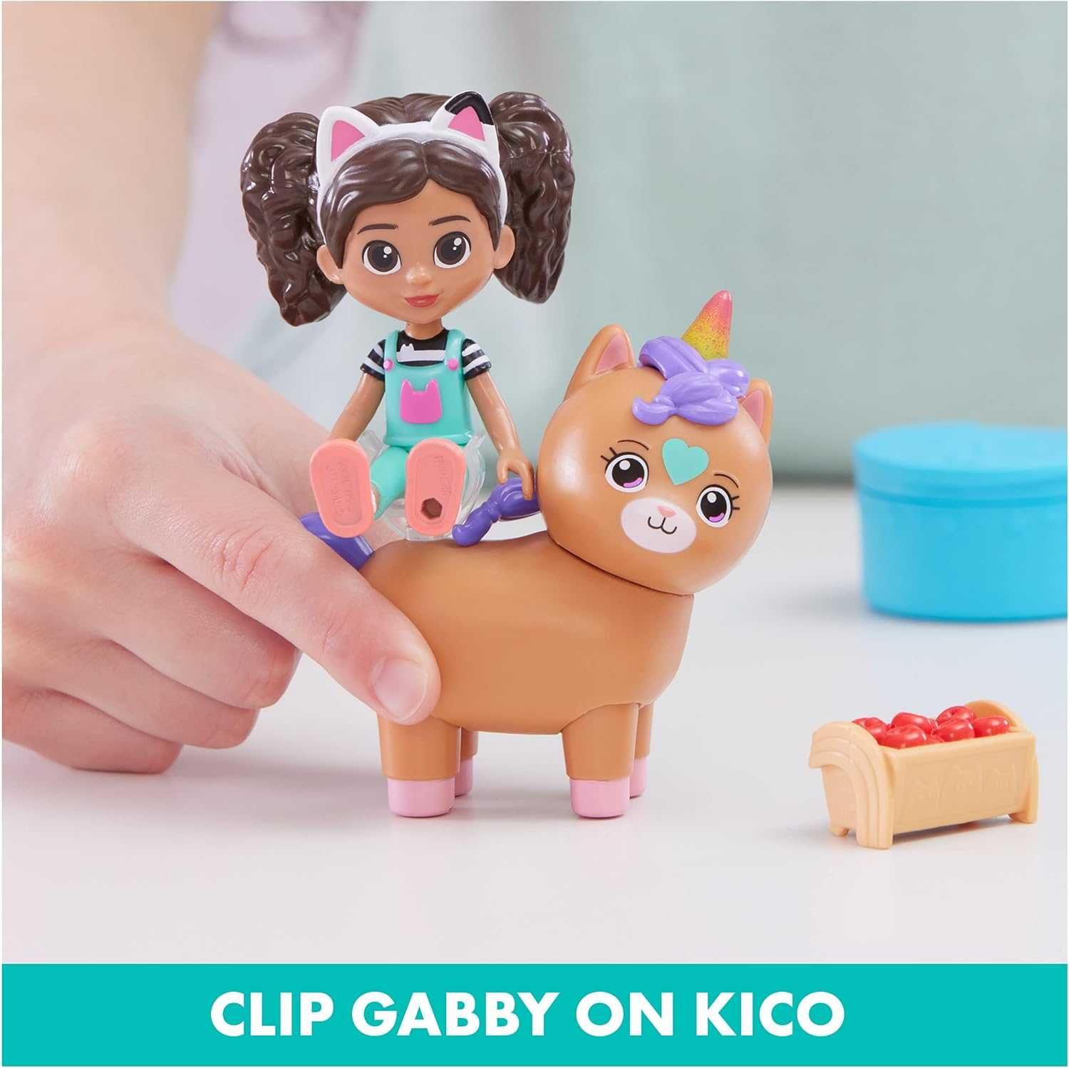 Gabby´s Dollhouse Gabby Girl, Kico Kittycorn.Фігурки Габбі,Кіко Корн