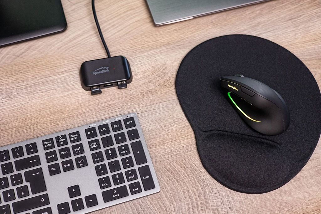 Klawiatura Speedlink LEVIA – bezprzewodowa klawiatura Bluetooth QWERTZ