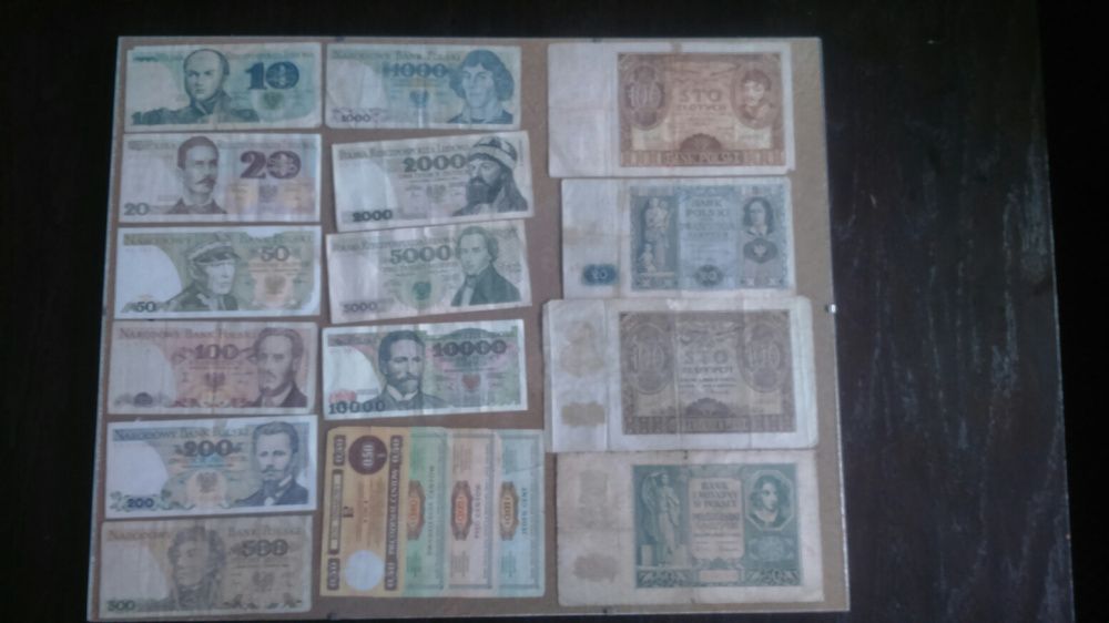 Stare pieniądze kolekcja
