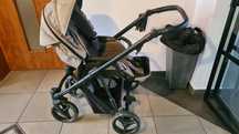 Wózek Bebetto Nitello 2w1 plus fotelik maxi cosi z adapterami do wózka