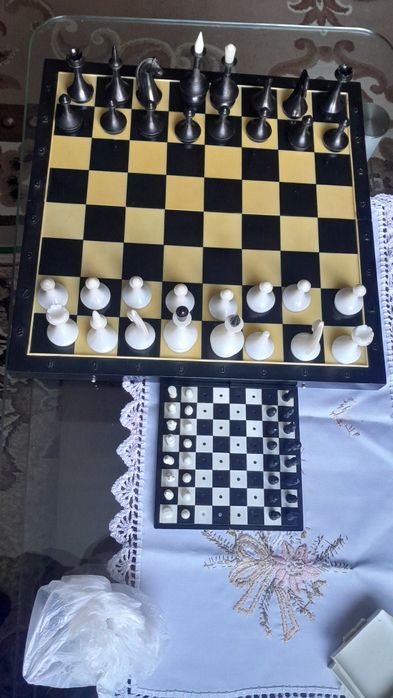 Шахматы пластмассы