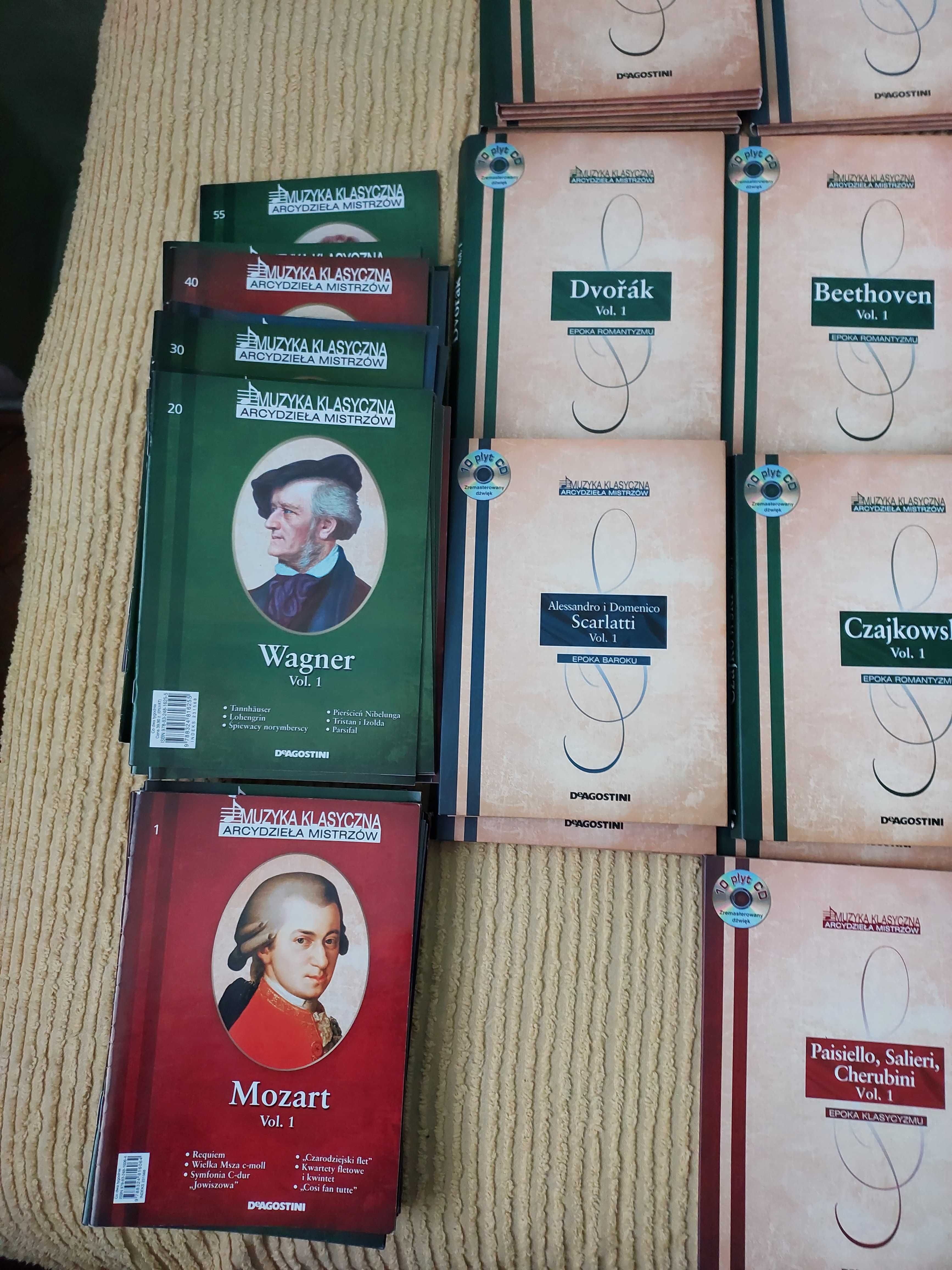 Muzyka Klasyczna Arcydzieła Mistrzów.  Wielka kolekcja 550 płyt CD