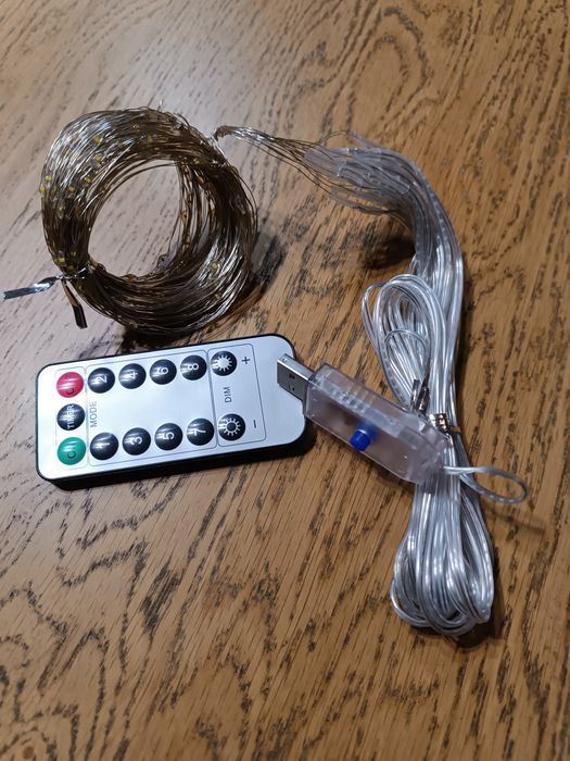 Piękna kurtyna świetlna 3x2  200 LED