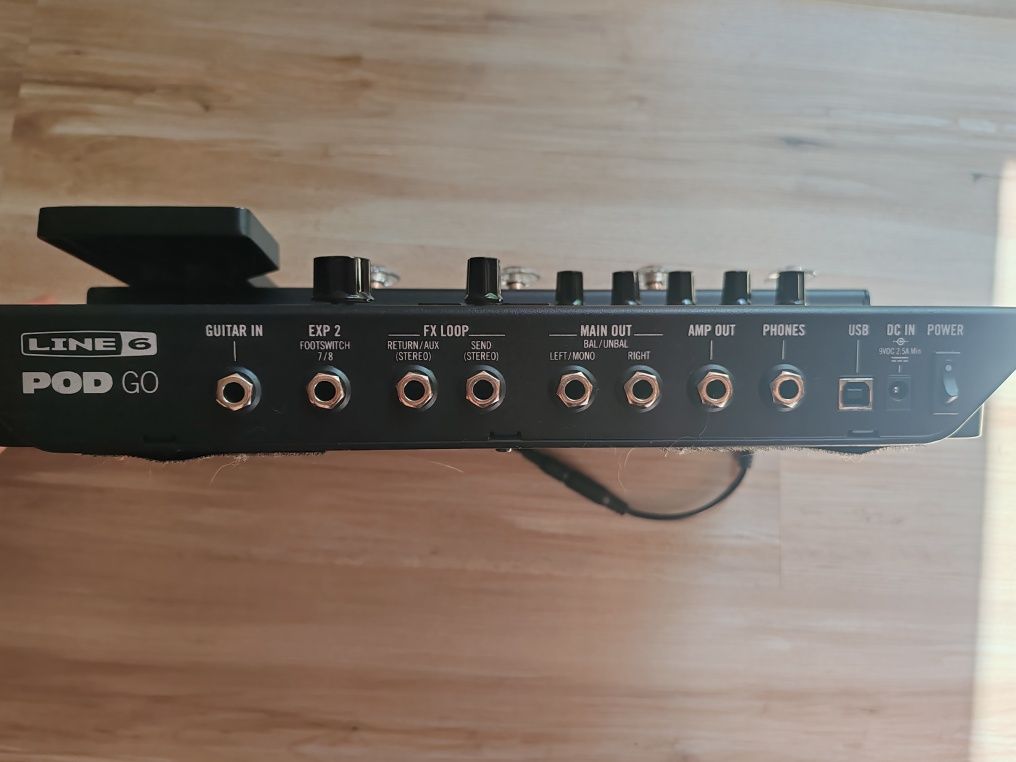 Line 6 Pod Go - Helix w lekkiej i małej postaci (Cortex/Tonex/Fender)