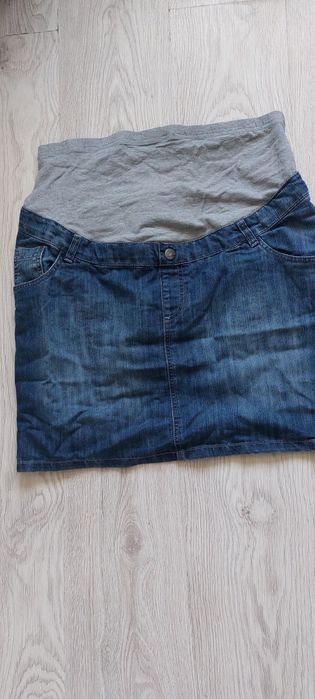 Spódniczka jeansowa ciążowa XL