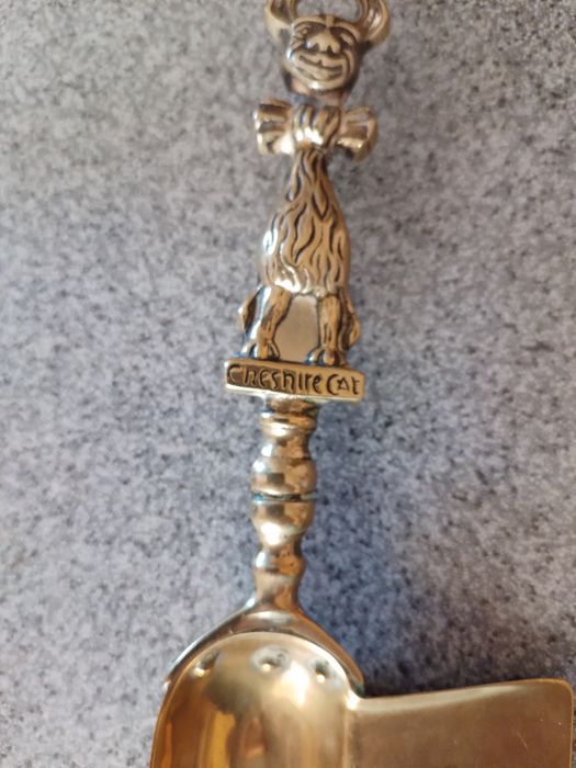 Stara szufelka z mosiądzu