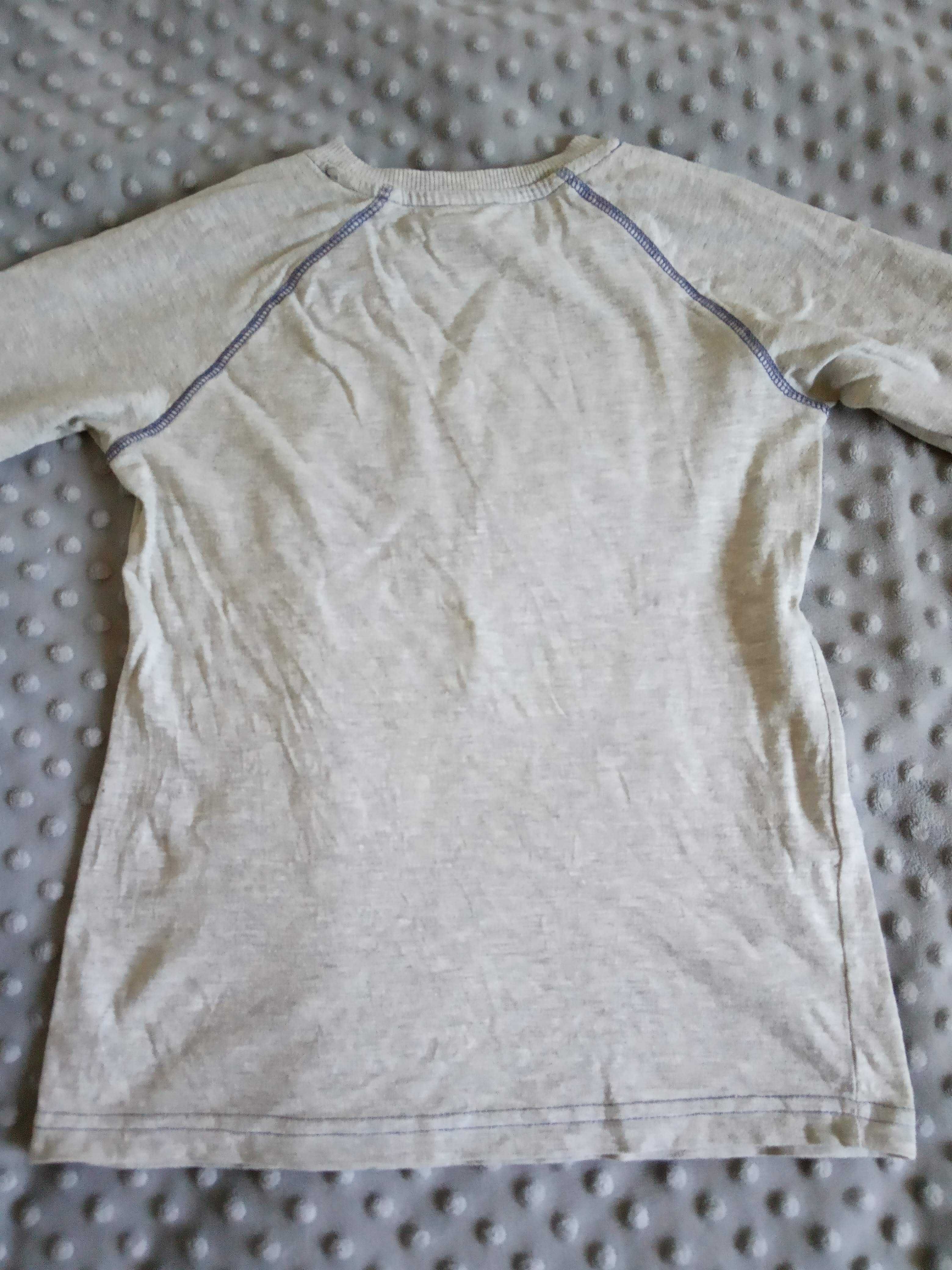 Koszulka z długim rękawem bluzka longsleeve Pepco 122/128