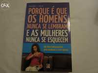 Livro "Porque é que os homens nunca se lembram e as mulheres nunca se