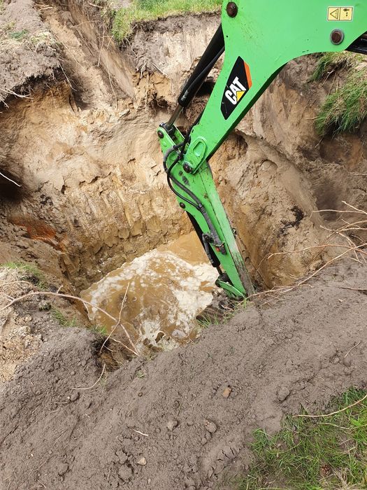 Usługi minikoparka wywrotka Otwock Józefów Warszawa Prace ziemne