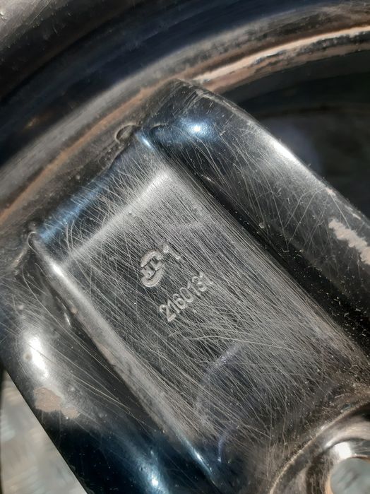 Felga Stalowa Strukturalna Opel 5X110 Et39 6.5J R16 2160131