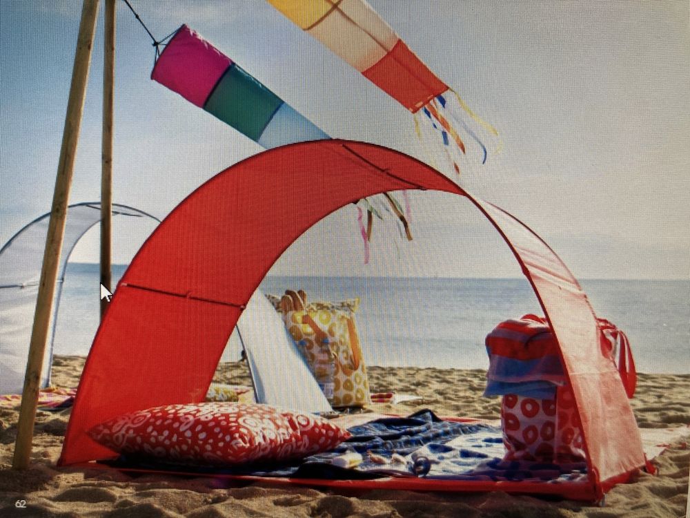 Tenda/ sombrinha de praia ou campo ikea dyning