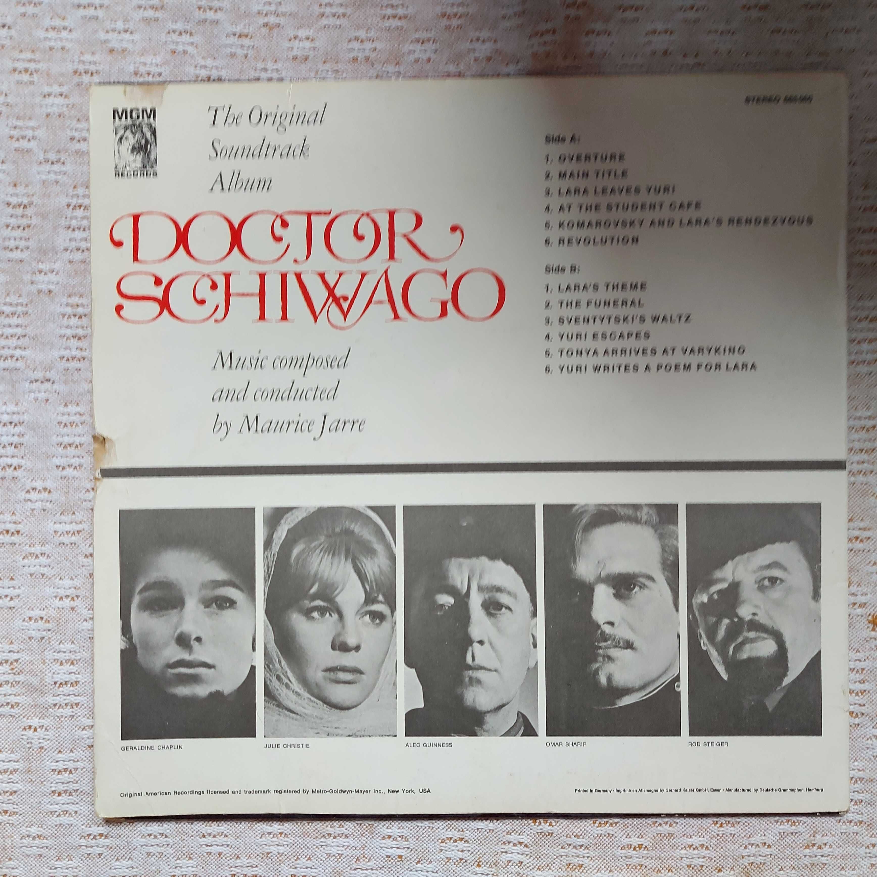 Soundtrack Doctor Schiwago - The Original Soundtrack Album