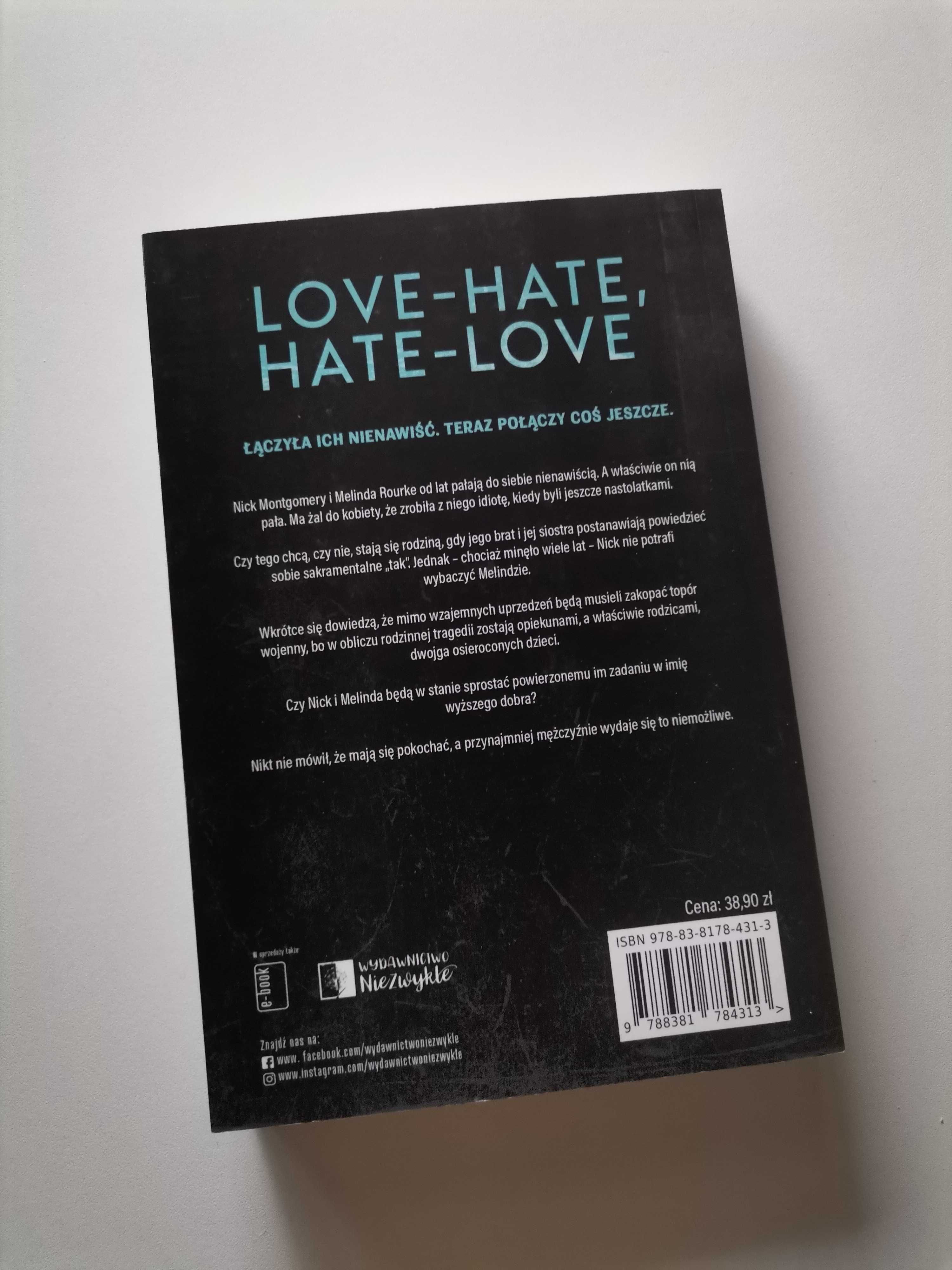 "Love - hate, hate - love" Anna Wolf OKAZJA 10ZŁ