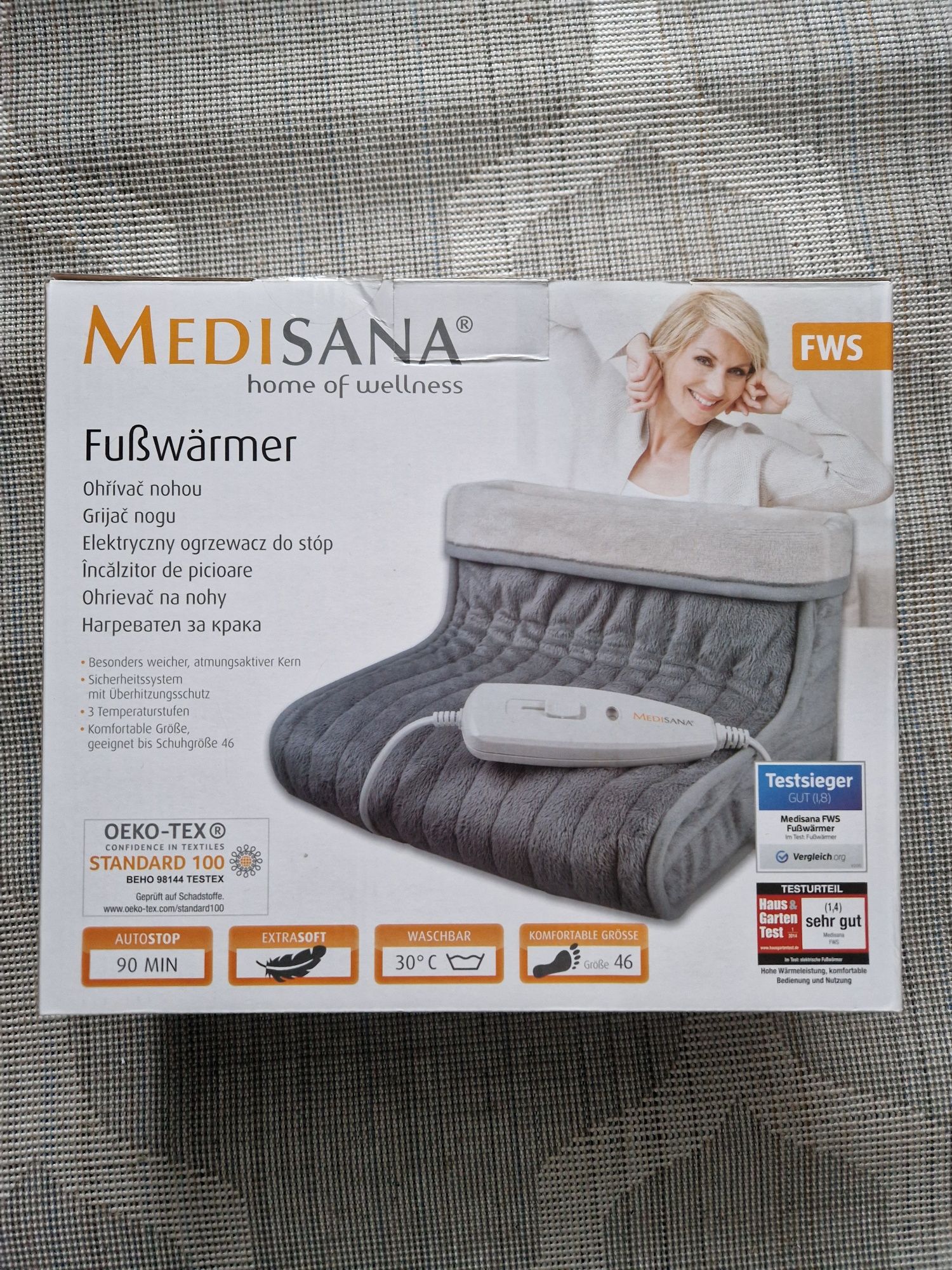 NOWY Mediana elektryczny ogrzewacz do stóp