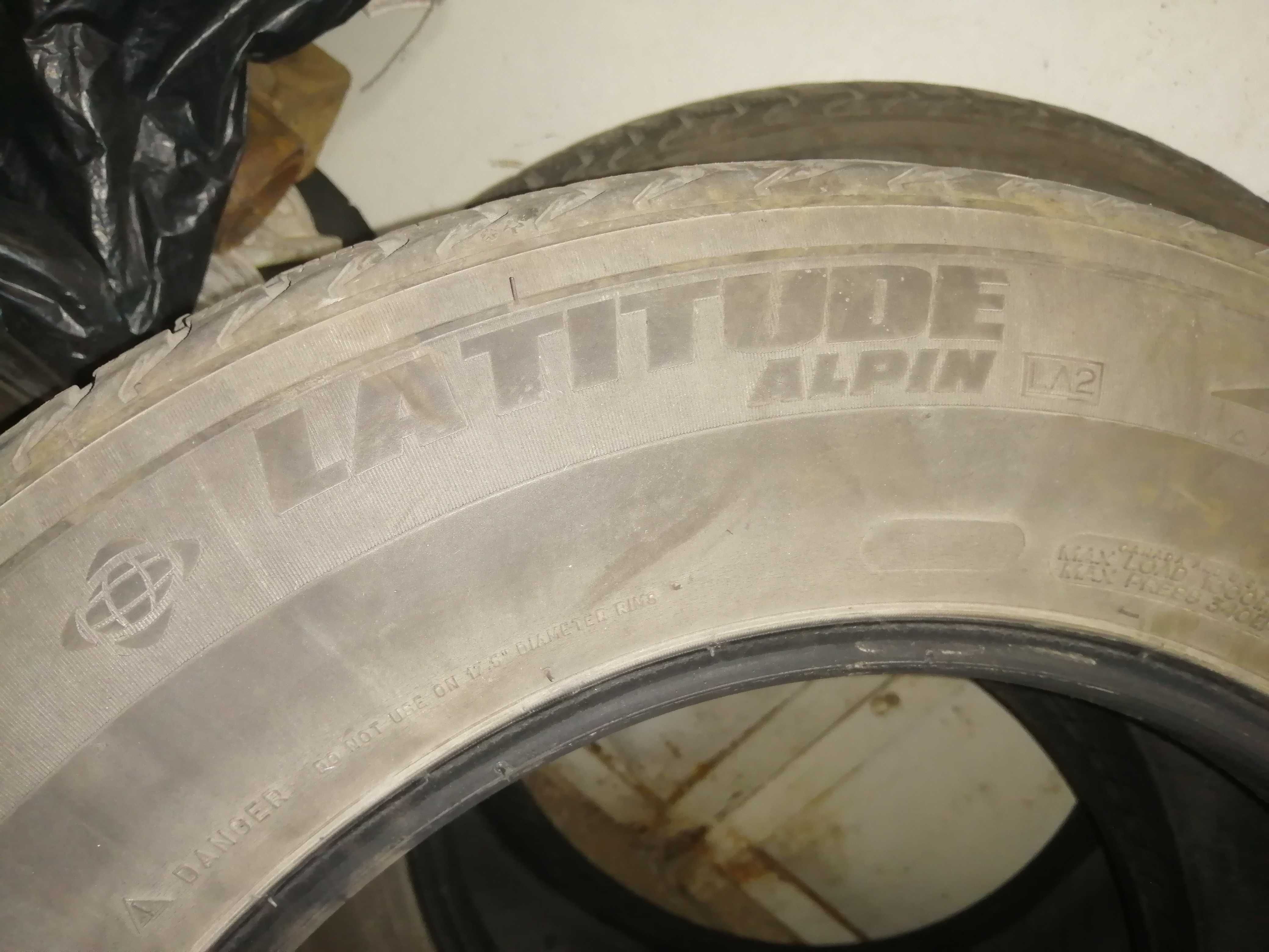 Резина зима 235/65 R17 MICHELIN LATITUDE ALPIN 4 ската