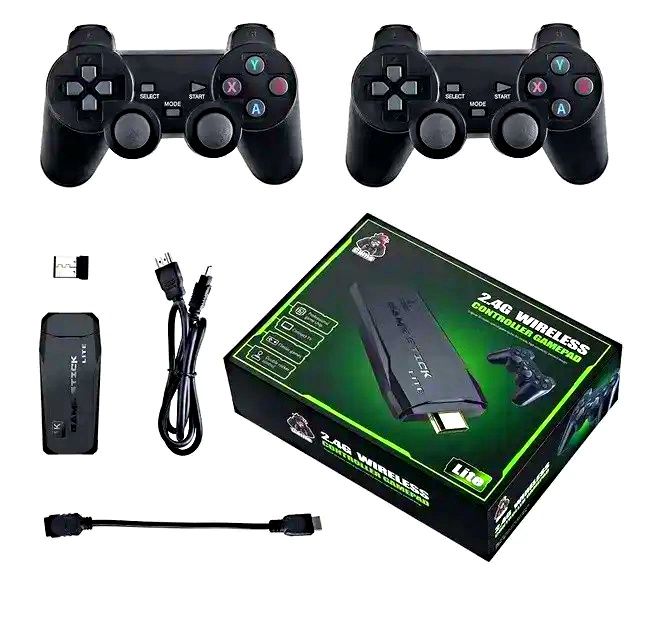 Ігрова приставка Game Stick Lite M8 HDMI 64 Gb 4K Ultra HD з бездротов
