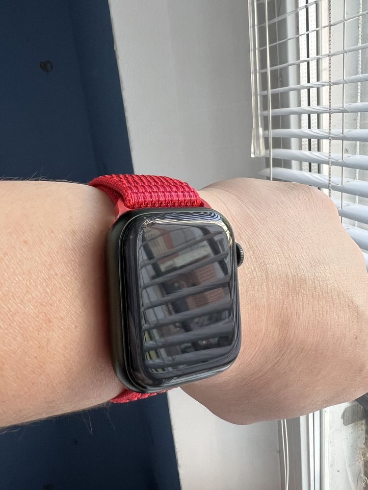 Захисна плівка пленка стекло Apple Watch повний екран