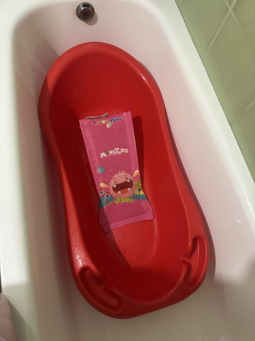 Детская ванночка и горка
