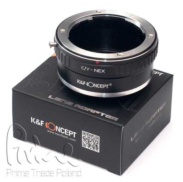 Adapter z Contax / Yashica na Sony E-mount Nex K&F Concept